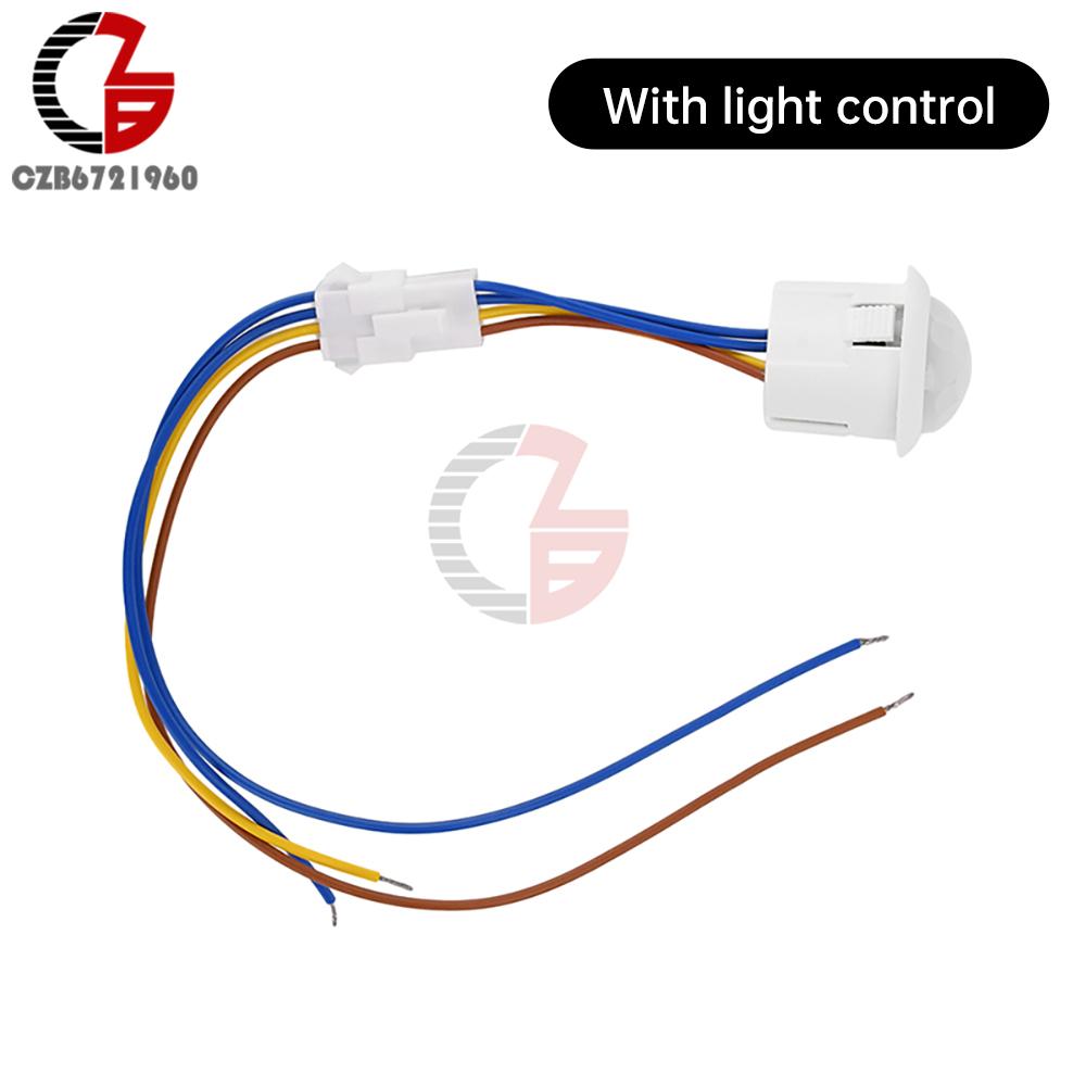 AC 110-240V Automatic Sensor Light Switch PIR Infrared Motion Sensor Human Infrared Detection Switch Night Light Indoor Outdoor
AC 110-240V Automatic Sensor Light Switch PIR Infrared Motion Sensor Human Infrared Detection Switch Night Light Indoor Outdoor