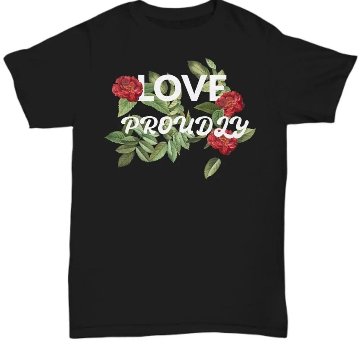 Love Proudly flower shirt be kind gift for girl all T tee teachers mothers day XXXXXL
Love Proudly flower shirt be kind gift for girl all T tee teachers mothers day XXXXXL