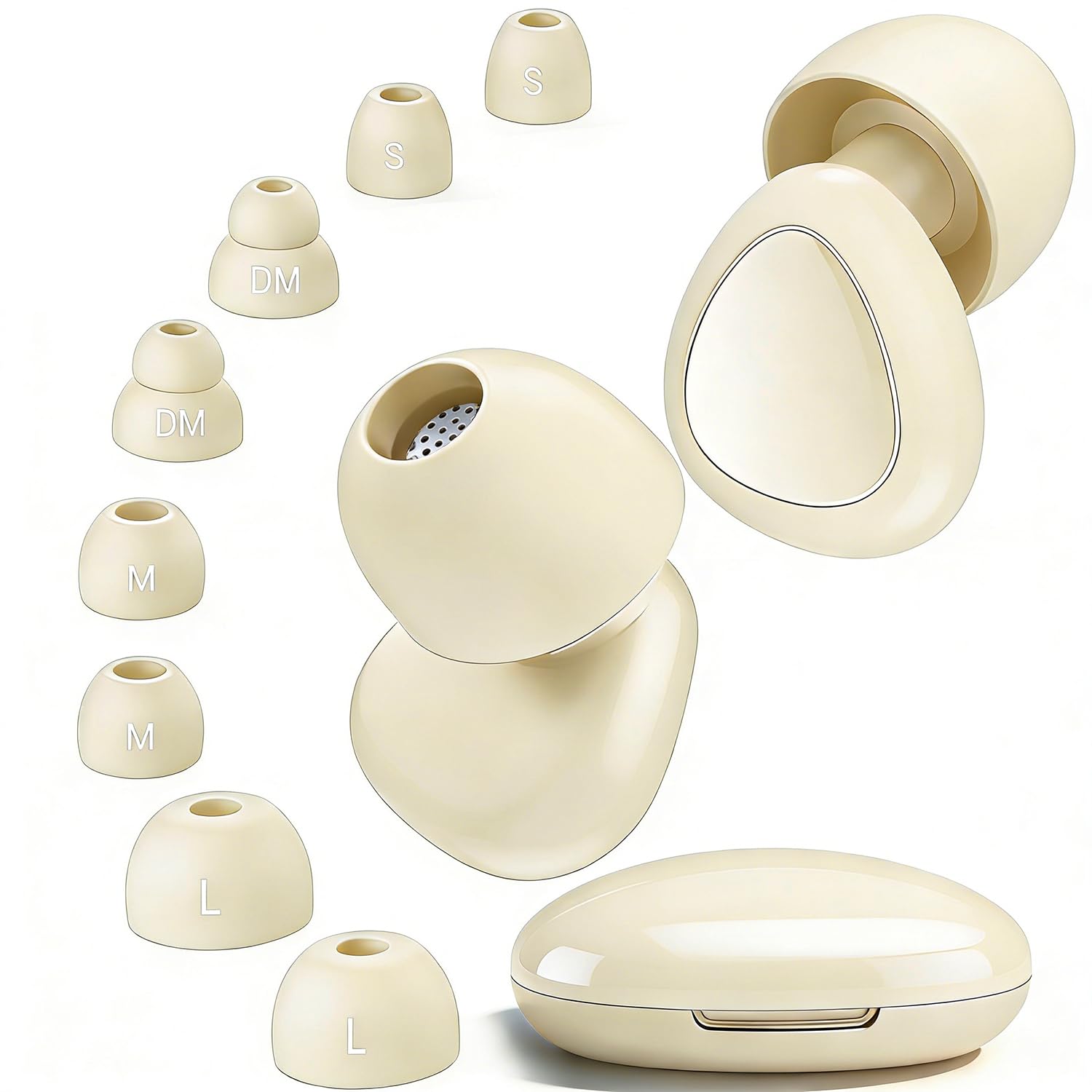 Transform Your Earplugs for Comfortable for Side Sleeping and Tossing and Turning Ideal for and Hearing Protection Washable 4 Case Includes 4 Sizes of
Transform Your Earplugs for Comfortable for Side Sleeping and Tossing and Turning Ideal for and Hearing Protection Washable 4 Case Includes 4 Sizes of