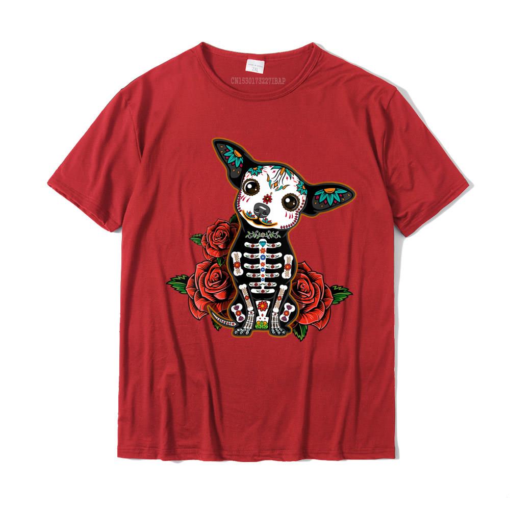 Womens Chihuahua dia de los muertos day of the dead Dog sugar skull T-Shirt Europe Tees Cotton Unisexs Top T-shirts Europe Cute S
Womens Chihuahua dia de los muertos day of the dead Dog sugar skull T-Shirt Europe Tees Cotton Unisexs Top T-shirts Europe Cute S