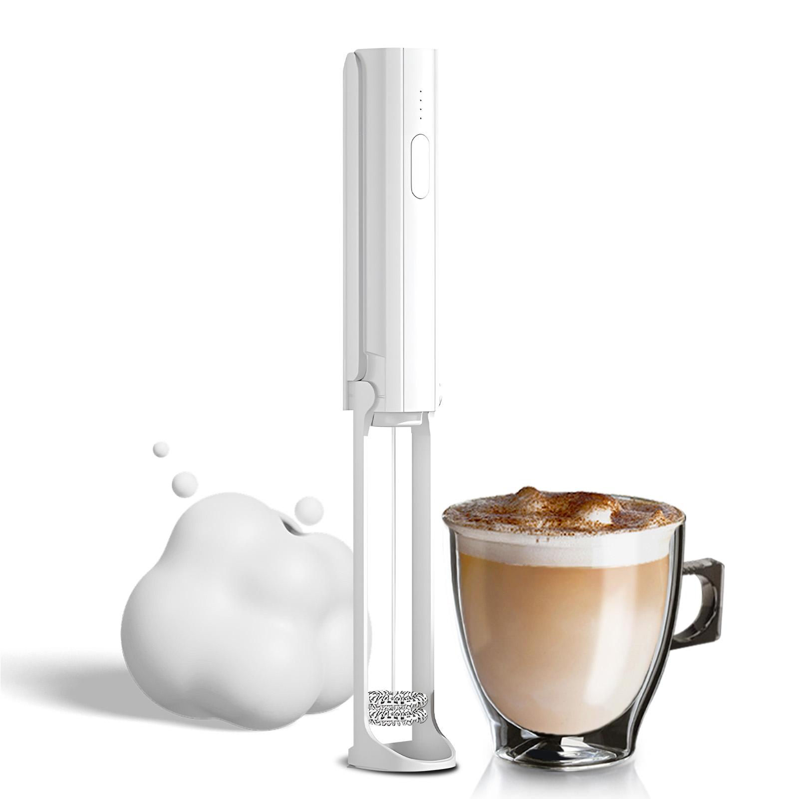 Electric Milk Frother Rechargeable Handheld Foam Maker for Coffee 3 Levels Adjustable Hangable Foldable Whisk Mixer for Double heads белый
Electric Milk Frother Rechargeable Handheld Foam Maker for Coffee 3 Levels Adjustable Hangable Foldable Whisk Mixer for Double heads белый