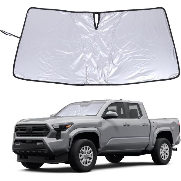 Upgrade Windshield Sunshade for Toyota Tacoma 2024-2026 Front Window Sun Shade Foldable Reflective Sun Visor Custom Sunscreen UV Blocker Privacy
Upgrade Windshield Sunshade for Toyota Tacoma 2024-2026 Front Window Sun Shade Foldable Reflective Sun Visor Custom Sunscreen UV Blocker Privacy