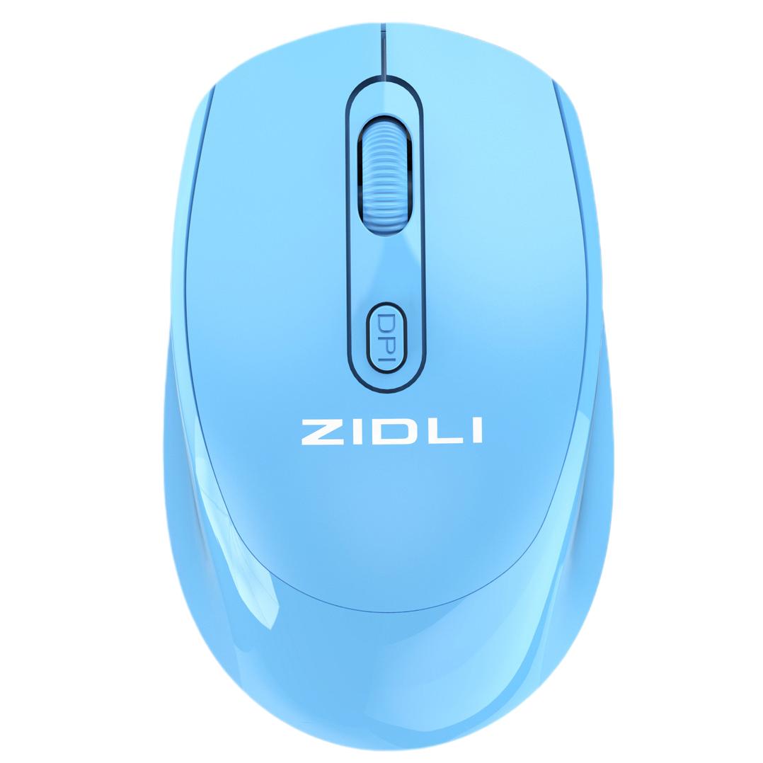 ZIDLI-M32, беспроводная мышь, универсальная, для бизнеса, офиса и дома, игровая оптическая мышь синий