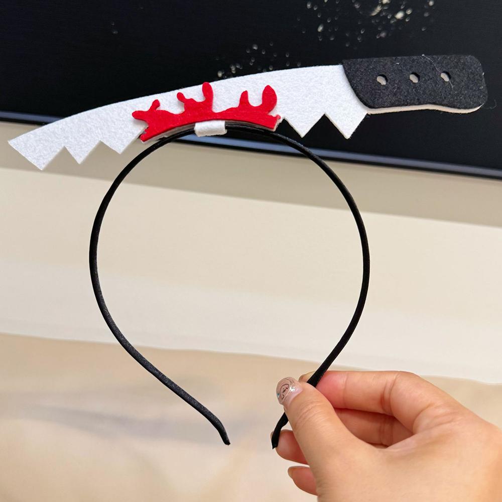 Halloween Hairband Axe Kitchen Knife Sword Headband Festival Costumes 2025 Happy Halloween Masquerade Cosplay Decor Hair Band
Halloween Hairband Axe Kitchen Knife Sword Headband Festival Costumes 2025 Happy Halloween Masquerade Cosplay Decor Hair Band