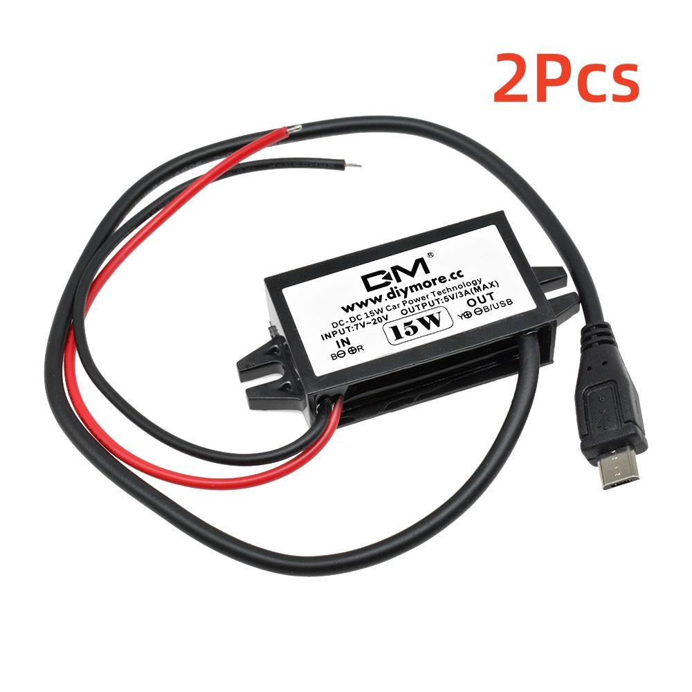 2 шт. 12V до 5V 3A 10W 15W DC-DC понижуючий перетворювач Buck модуль живлення для автомобіля чоловічий/жіночий USB Mini USB Micro USB адаптер
2 шт. 12V до 5V 3A 10W 15W DC-DC понижуючий перетворювач Buck модуль живлення для автомобіля чоловічий/жіночий USB Mini USB Micro USB адаптер