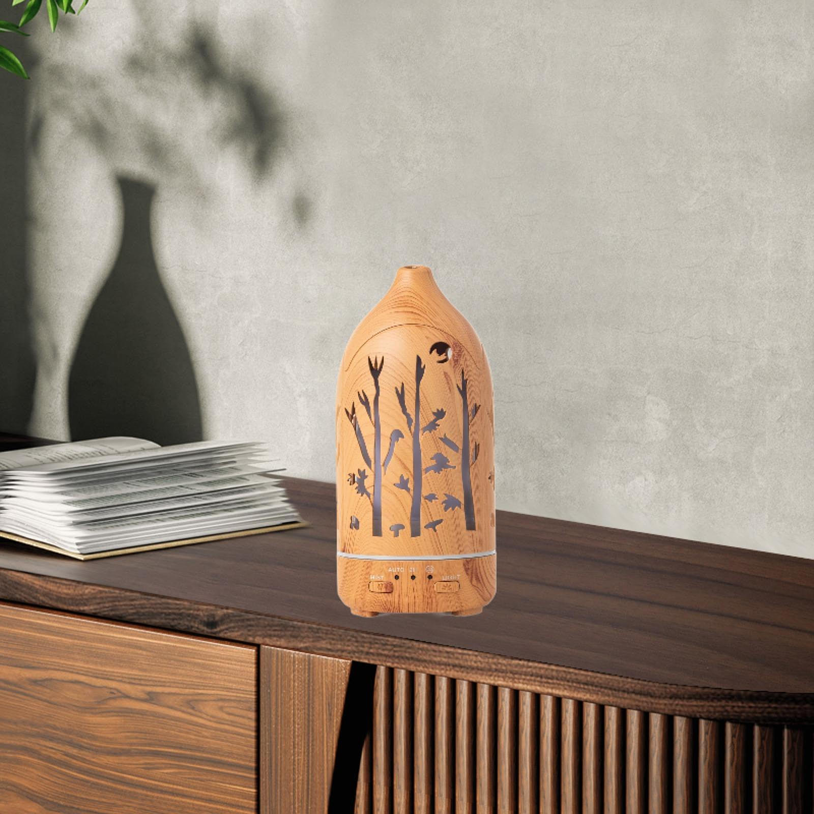 Air Humidifier Essential Oil Diffuser 7 Color Lights Desktop 100ml Low Noise Home Tree
Air Humidifier Essential Oil Diffuser 7 Color Lights Desktop 100ml Low Noise Home Tree