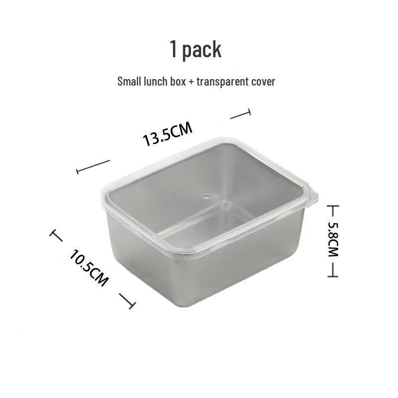 316 Stainless Steel Insulated Microwave Lunch Box with Lid - Square Bento for Office
316 Stainless Steel Insulated Microwave Lunch Box with Lid - Square Bento for Office