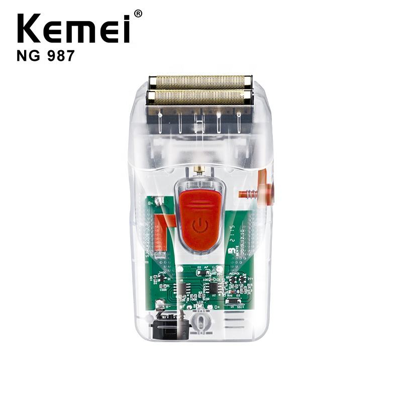 Kemei KM-NG987, электробритва, мужская машинка для стрижки, профессиональная машинка для стрижки бороды, перезаряжаемый станок для бритья, мужская бритва, прозрачная крышка
Kemei KM-NG987, электробритва, мужская машинка для стрижки, профессиональная машинка для стрижки бороды, перезаряжаемый станок для бритья, мужская бритва, прозрачная крышка