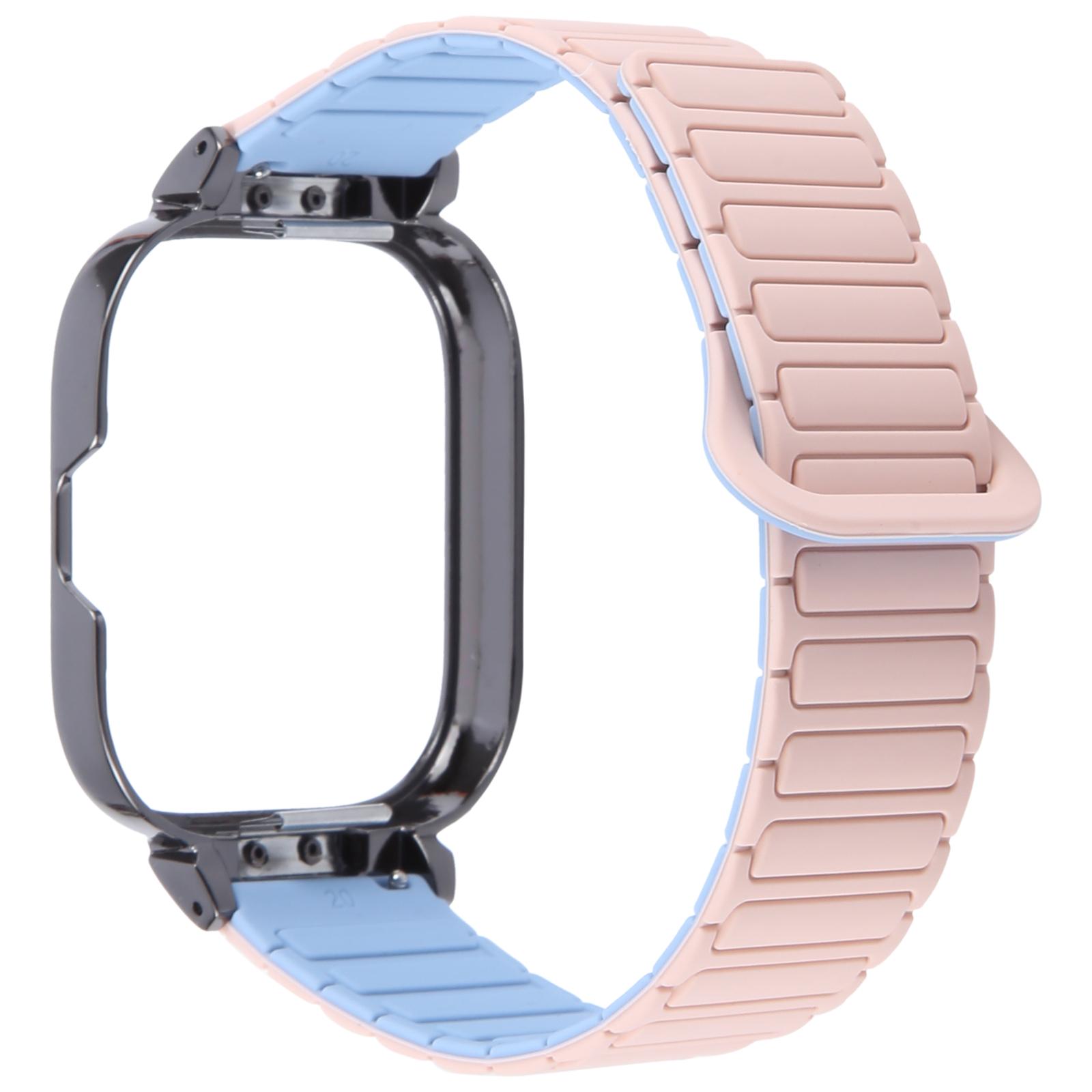Для Xiaomi Redmi Watch 5/4 Металева Чорна Рамка Інтегрований Магнітний Силіконовий Ремінець для Годинника D
Для Xiaomi Redmi Watch 5/4 Металева Чорна Рамка Інтегрований Магнітний Силіконовий Ремінець для Годинника D