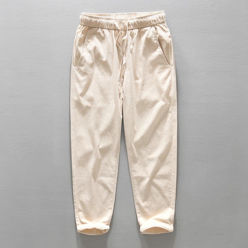 Lightweight Summer Pants for Men Japanese Style Casual Pants Men Straight Baggy Elastic Waist Drawstring Pant Ankle-length M хаки
Lightweight Summer Pants for Men Japanese Style Casual Pants Men Straight Baggy Elastic Waist Drawstring Pant Ankle-length M хаки