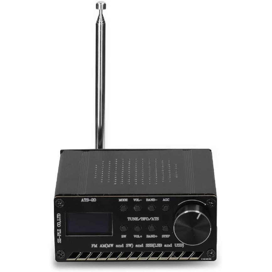 ATS-20 SI4735 Полный диапазон FM AM (МВт и ЮВ) ССБ (LSB и USB) Покрытие коммерческой ветчины
ATS-20 SI4735 Полный диапазон FM AM (МВт и ЮВ) ССБ (LSB и USB) Покрытие коммерческой ветчины