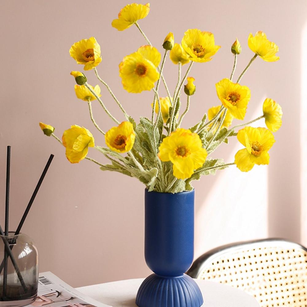 Realistic Real Touch Fake Poppies Flowers Faux Bouquet Artificial Papaver Rhoeas Silk Plants
Realistic Real Touch Fake Poppies Flowers Faux Bouquet Artificial Papaver Rhoeas Silk Plants