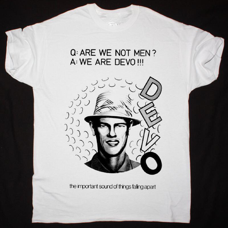 Vintage Devo Band Are We Not Men Cotton White S234XL Men Women Shirt AG306 Unisex T-Shirt L
Vintage Devo Band Are We Not Men Cotton White S234XL Men Women Shirt AG306 Unisex T-Shirt L
