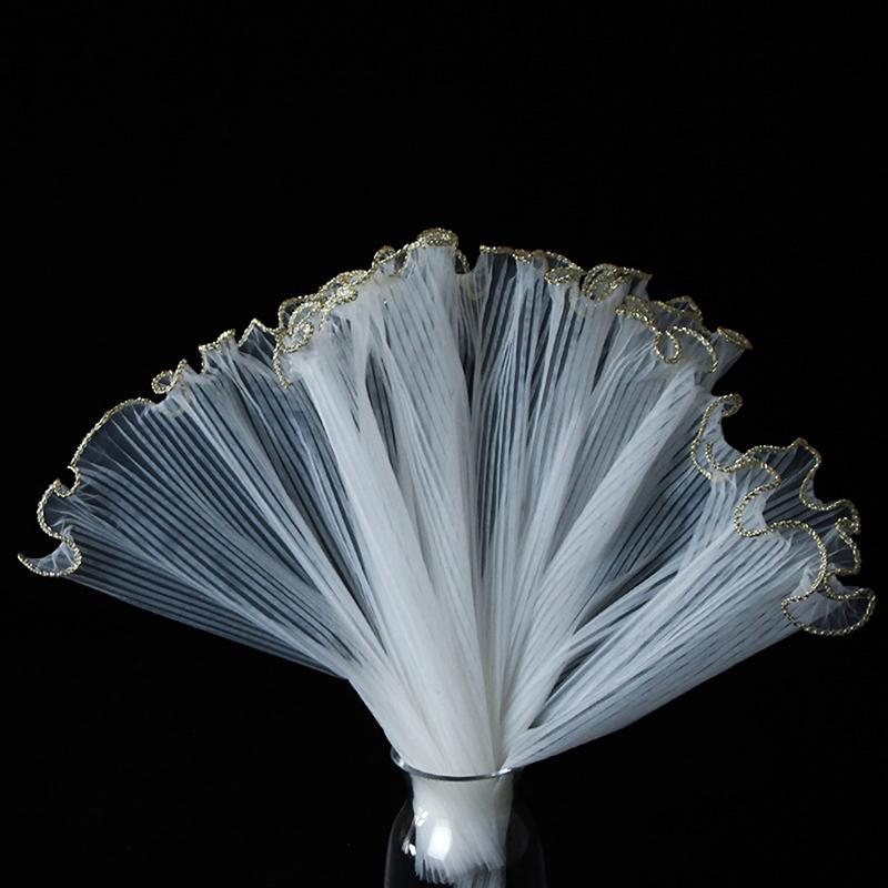 3.8m Wave Tulle Ribbon Roll Floral Bouquet Wrapping Netting for DIY & Flower Shop, Essential Wedding & Gift Decoration Material білий
3.8m Wave Tulle Ribbon Roll Floral Bouquet Wrapping Netting for DIY & Flower Shop, Essential Wedding & Gift Decoration Material білий