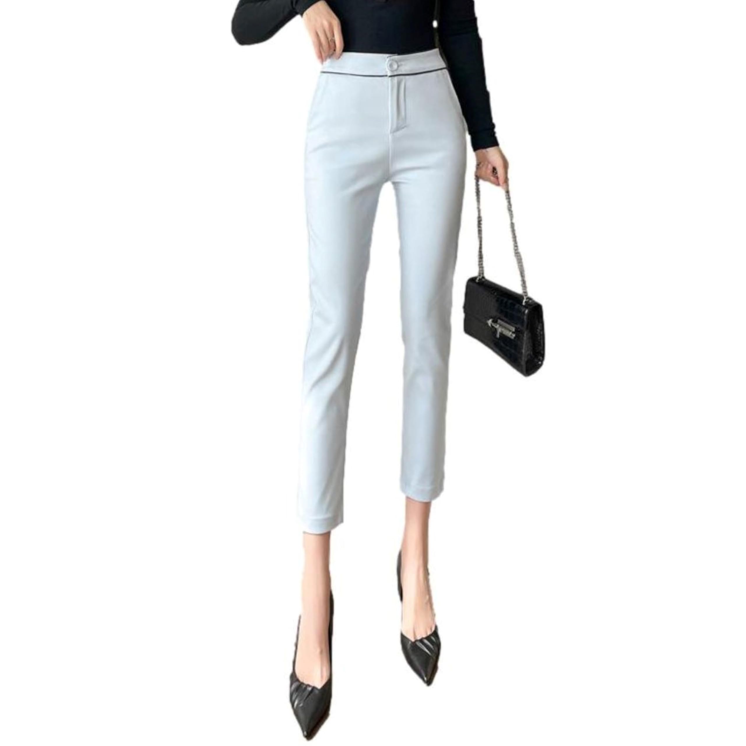 J-Scott Women s Sabrina Cropped Skinny Pants, 9-Length, High-Waisted, Flattering Silhouette, with Pockets, Light Blue (JS03-LB-M) - Limited Stock
J-Scott Women s Sabrina Cropped Skinny Pants, 9-Length, High-Waisted, Flattering Silhouette, with Pockets, Light Blue (JS03-LB-M) - Limited Stock