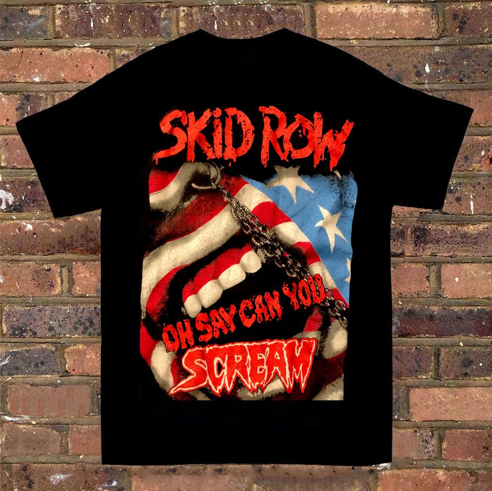 Skid Row Oh Say Can You Scream Бавовняна футболка Повний розмір S-5XL Унісекс футболка XL
Skid Row Oh Say Can You Scream Бавовняна футболка Повний розмір S-5XL Унісекс футболка XL