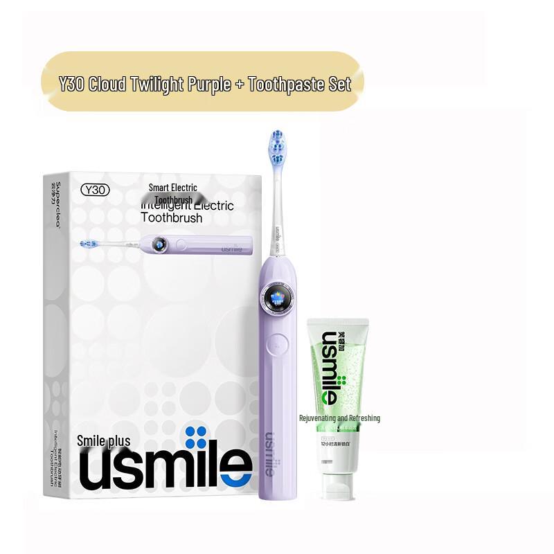usmile Y30 AI Smart Electric Toothbrush CN plug (adapter included)
usmile Y30 AI Smart Electric Toothbrush CN plug (adapter included)