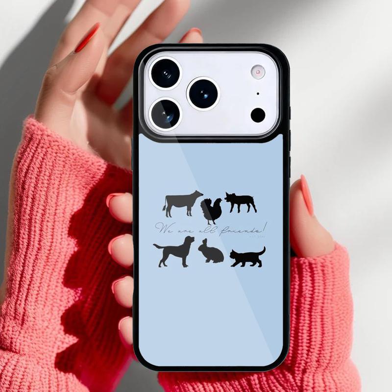 Love Animal Vegan Quotes soft Phone Case for iPhone 17 16 15 14 13 Pro Max Back Cover for 12 11 Pro Coque iPhone 11
Love Animal Vegan Quotes soft Phone Case for iPhone 17 16 15 14 13 Pro Max Back Cover for 12 11 Pro Coque iPhone 11