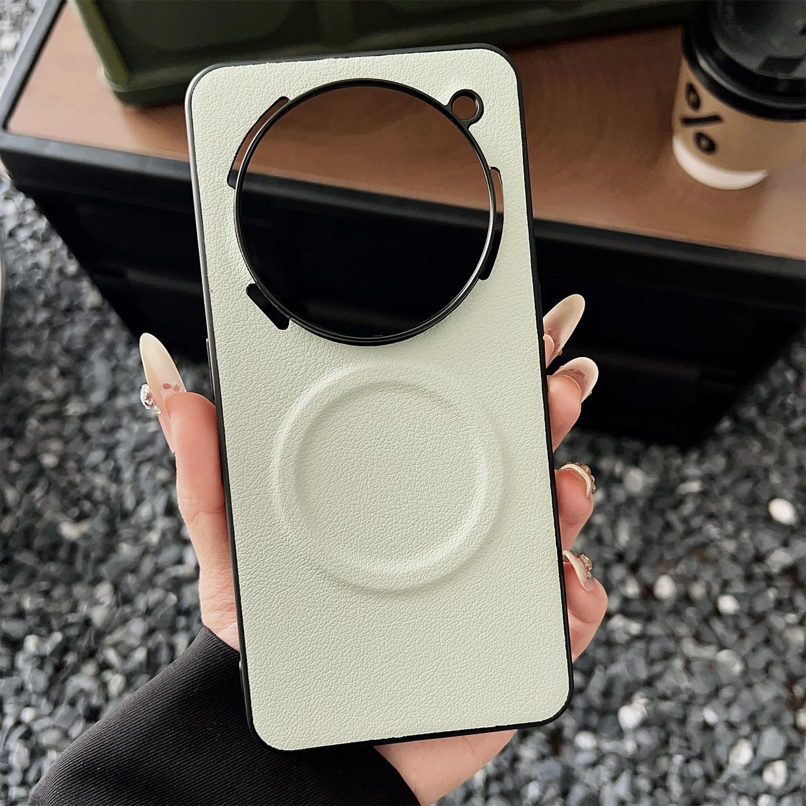 For Nothing Phone (3a) Pro Case Compatible with MagSafe PU+TPU Phone Back Cover Blackish Green
For Nothing Phone (3a) Pro Case Compatible with MagSafe PU+TPU Phone Back Cover Blackish Green