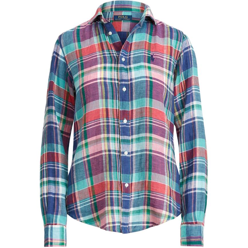 Polo Ralph Lauren SS25 Pony Logo Embroidered Plaid Linen Long Sleeve Shirt Classic Edition Women shirts 211827695-004 XS
Polo Ralph Lauren SS25 Pony Logo Embroidered Plaid Linen Long Sleeve Shirt Classic Edition Women shirts 211827695-004 XS
