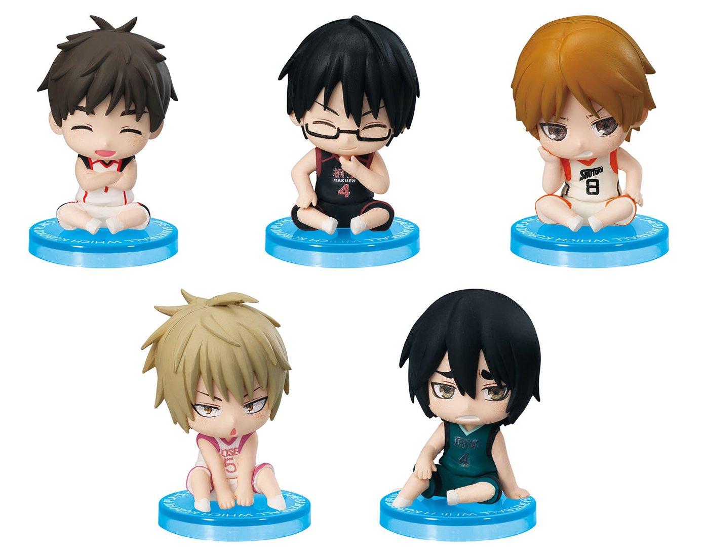 Баскетбольный мяч Gashapon Kuroko Suwarasetai 3 Все 5 типов набор
Баскетбольный мяч Gashapon Kuroko Suwarasetai 3 Все 5 типов набор