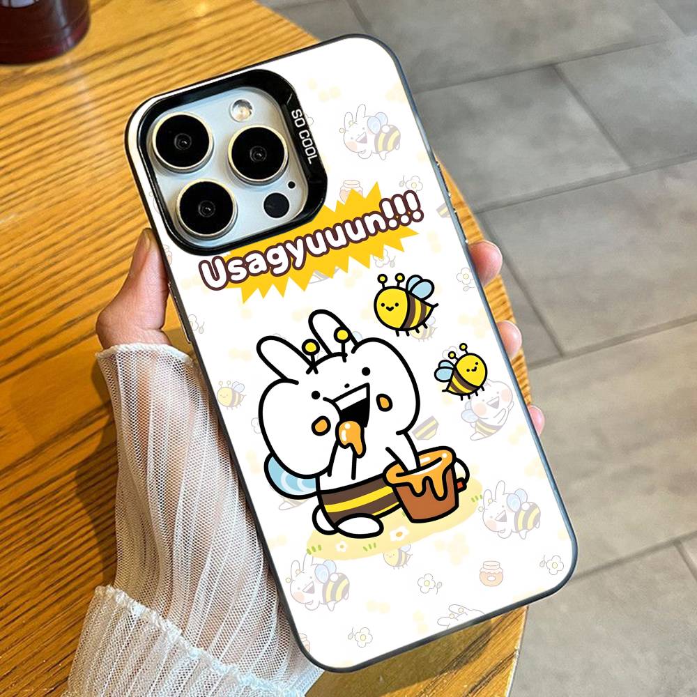 Cartoon Cute U-Usagyuuun-n Phone Case For iPhone 16 17 15 14 12 13 Pro Max Black Color Shockproof Cover iPhone15promax
Cartoon Cute U-Usagyuuun-n Phone Case For iPhone 16 17 15 14 12 13 Pro Max Black Color Shockproof Cover iPhone15promax