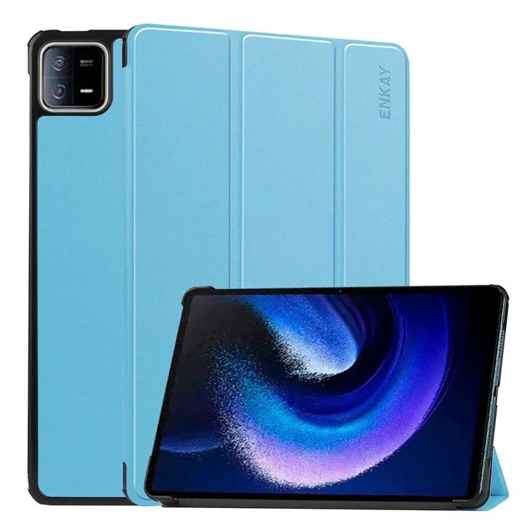 ENKAY For Xiaomi Pad 6 / Pad 6 Pro Leather+PC Tablet Case Trifold Stand Cover with Auto Wake / Sleep
ENKAY For Xiaomi Pad 6 / Pad 6 Pro Leather+PC Tablet Case Trifold Stand Cover with Auto Wake / Sleep