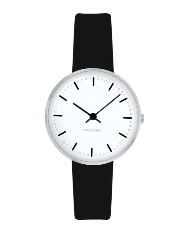 Годинник ARNE JACOBSEN 30 мм, скандинавський дизайн, повсякденне життя, водонепроникний дизайн без другого CITYHALL, білий, чорна шкіра (Тиха рука) 53200-1401 чорний
Годинник ARNE JACOBSEN 30 мм, скандинавський дизайн, повсякденне життя, водонепроникний дизайн без другого CITYHALL, білий, чорна шкіра (Тиха рука) 53200-1401 чорний