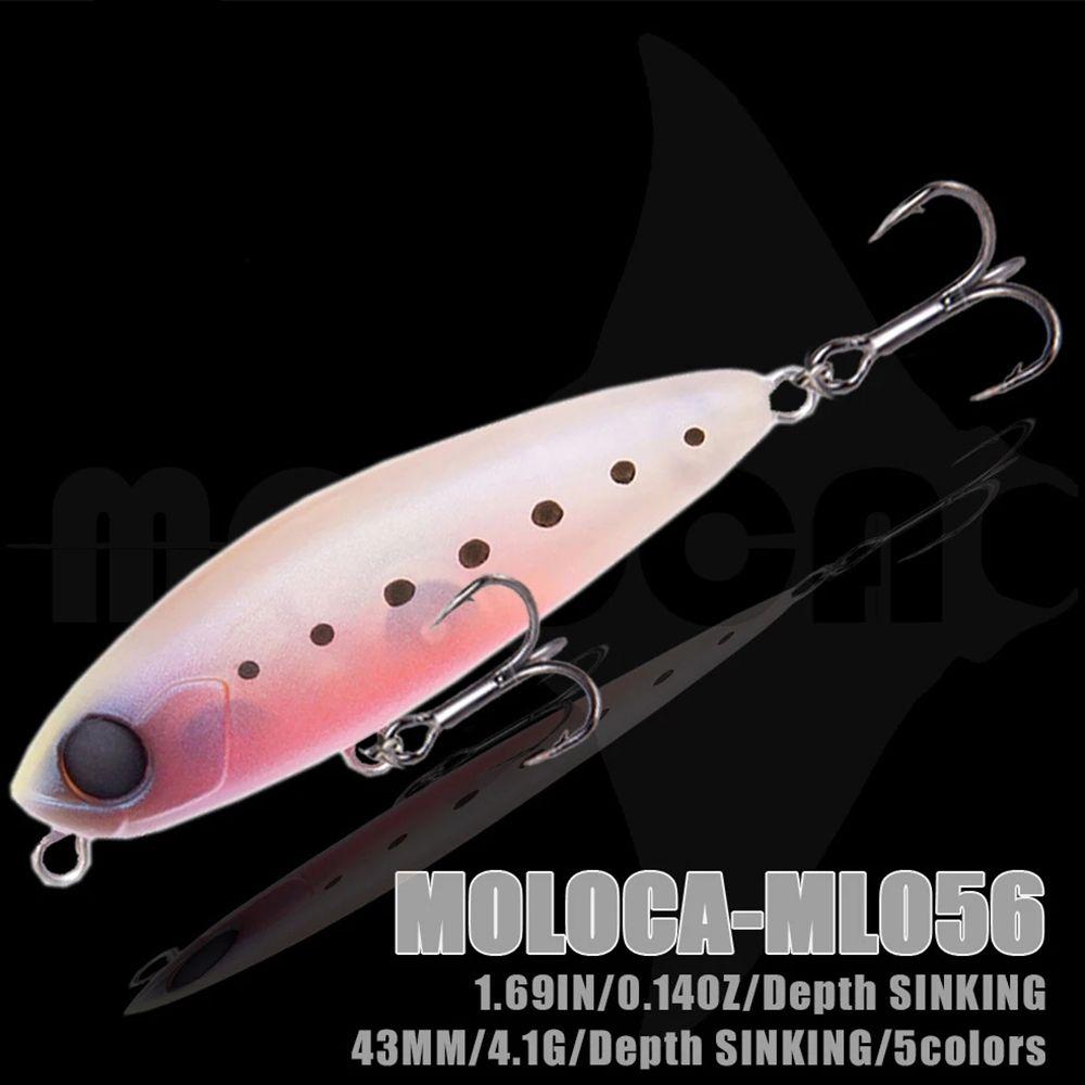 Transparent Useful Tackle Pencil Baits with Steel ball Winter Fishing Fish Hooks Minnow Lures Color F
Transparent Useful Tackle Pencil Baits with Steel ball Winter Fishing Fish Hooks Minnow Lures Color F