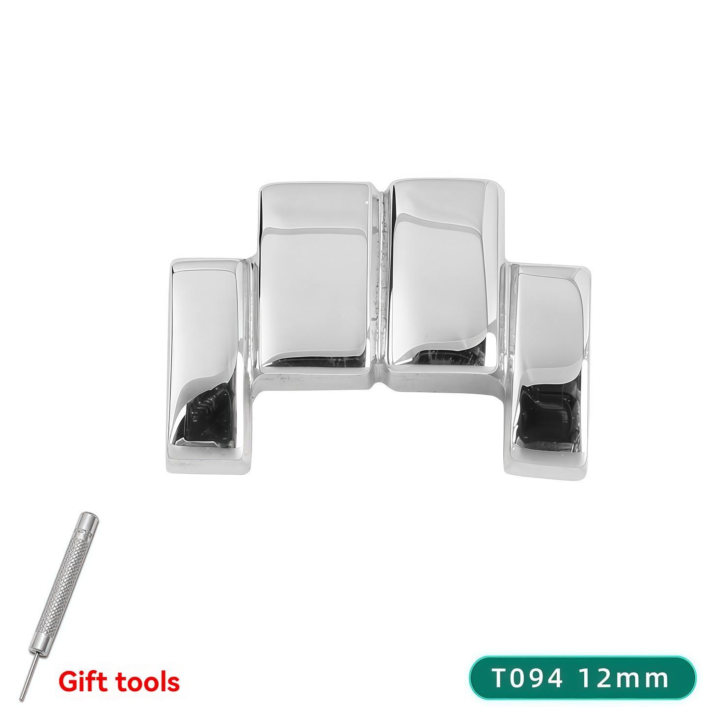 Для серій Tissot 1853 T41 T045 T055 T063 T065 T085 T086 T094 T097 T099 T120 Браслет для годинника Сталевий сегмент годинника Сегмент годинника Duluer
Для серій Tissot 1853 T41 T045 T055 T063 T065 T085 T086 T094 T097 T099 T120 Браслет для годинника Сталевий сегмент годинника Сегмент годинника Duluer