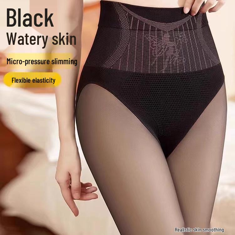 Flower Fairy Sheer Black Tummy Control Stockings with Butt Lift, High Waist, and Skin-Tone Sheerness for Spring and Autumn One Size - Full-toe
Flower Fairy Sheer Black Tummy Control Stockings with Butt Lift, High Waist, and Skin-Tone Sheerness for Spring and Autumn One Size - Full-toe