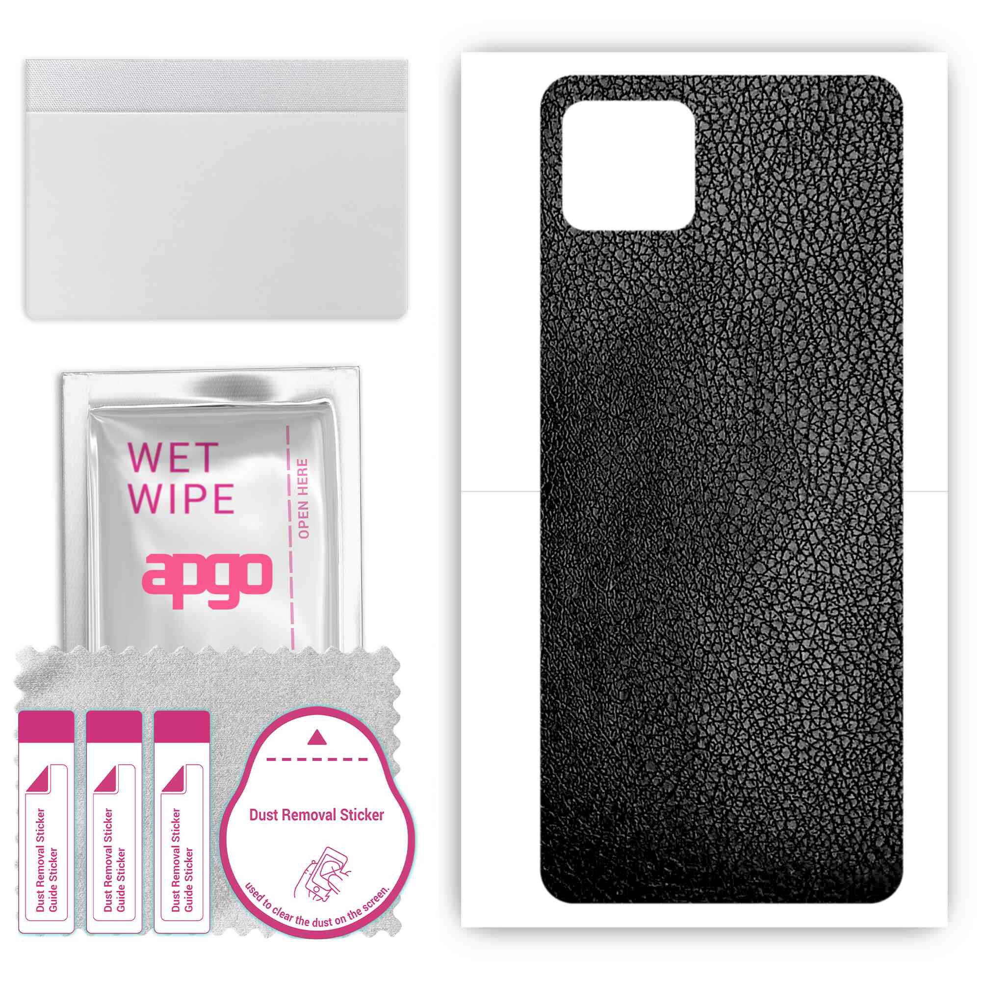 Apgo Protective Skin Sticker для задньої панелі, сумісної з Oppo A53 5G, Wrap Film, Foil, Vinyl - Pattern Black Leather
Apgo Protective Skin Sticker для задньої панелі, сумісної з Oppo A53 5G, Wrap Film, Foil, Vinyl - Pattern Black Leather