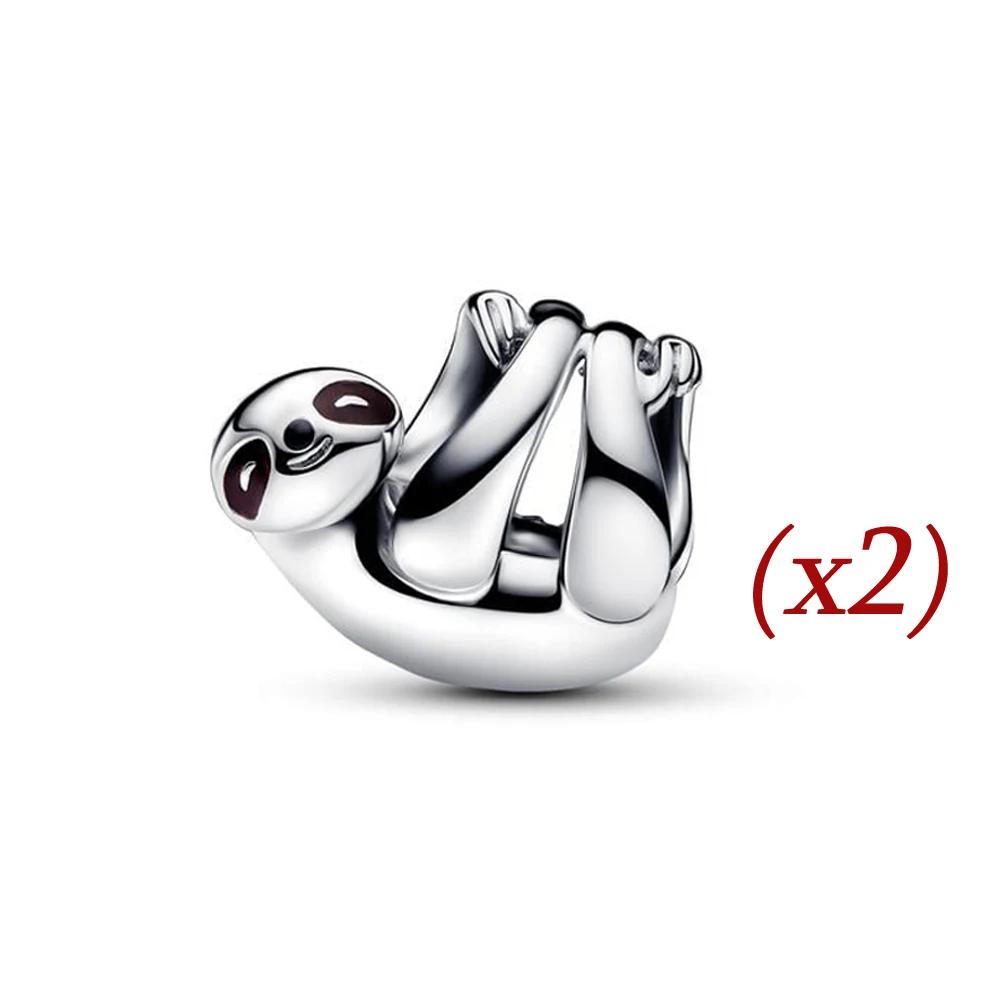 Hanging Sloth & Two-tone Monkey Dangle Charm Fit Pan Bracelet DIY Women Jewelry Gift Summer New Animal Beads
Hanging Sloth & Two-tone Monkey Dangle Charm Fit Pan Bracelet DIY Women Jewelry Gift Summer New Animal Beads