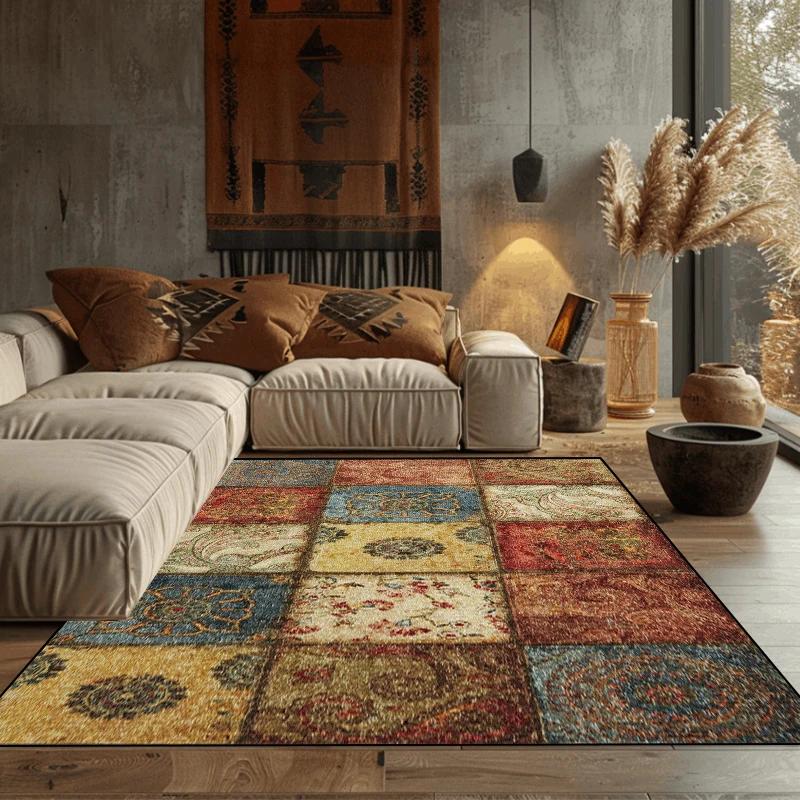 Персидский ковер в классическом стиле ретро для гостиной, геометрический, большого размера, коврик для гардеробной, прикроватное украшение для спальни, напольные коврики для лаунжа 60x90cm
Персидский ковер в классическом стиле ретро для гостиной, геометрический, большого размера, коврик для гардеробной, прикроватное украшение для спальни, напольные коврики для лаунжа 60x90cm