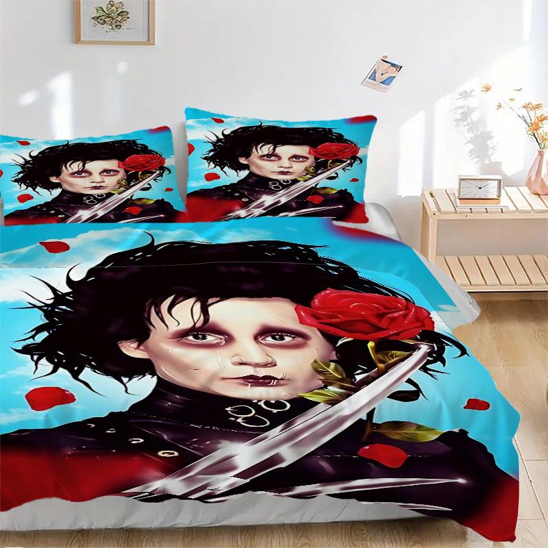 3pcs Edward Scissorhands Duvet Cover Set, 1 Duvet Cover + 2 Pillowcases (No Insert), High-Definition Print, Home & Dorm Set yy251208088 135x200cm
3pcs Edward Scissorhands Duvet Cover Set, 1 Duvet Cover + 2 Pillowcases (No Insert), High-Definition Print, Home & Dorm Set yy251208088 135x200cm