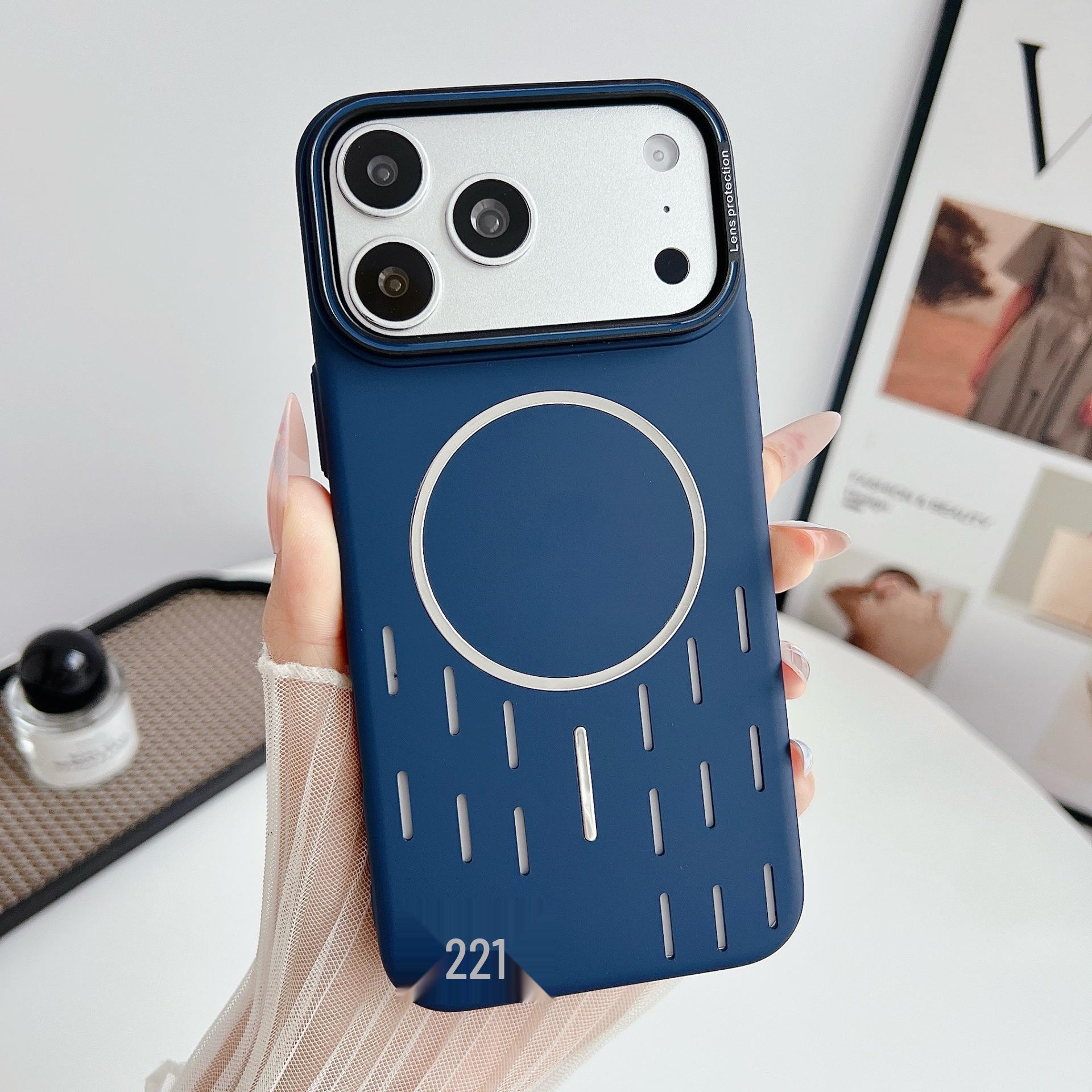 Magnetic Cooling Phone Case for iPhone 17 Pro Max and 16 Plus, Trendy Drop Protection Cover iPhone 11 Pro Max синий
Magnetic Cooling Phone Case for iPhone 17 Pro Max and 16 Plus, Trendy Drop Protection Cover iPhone 11 Pro Max синий