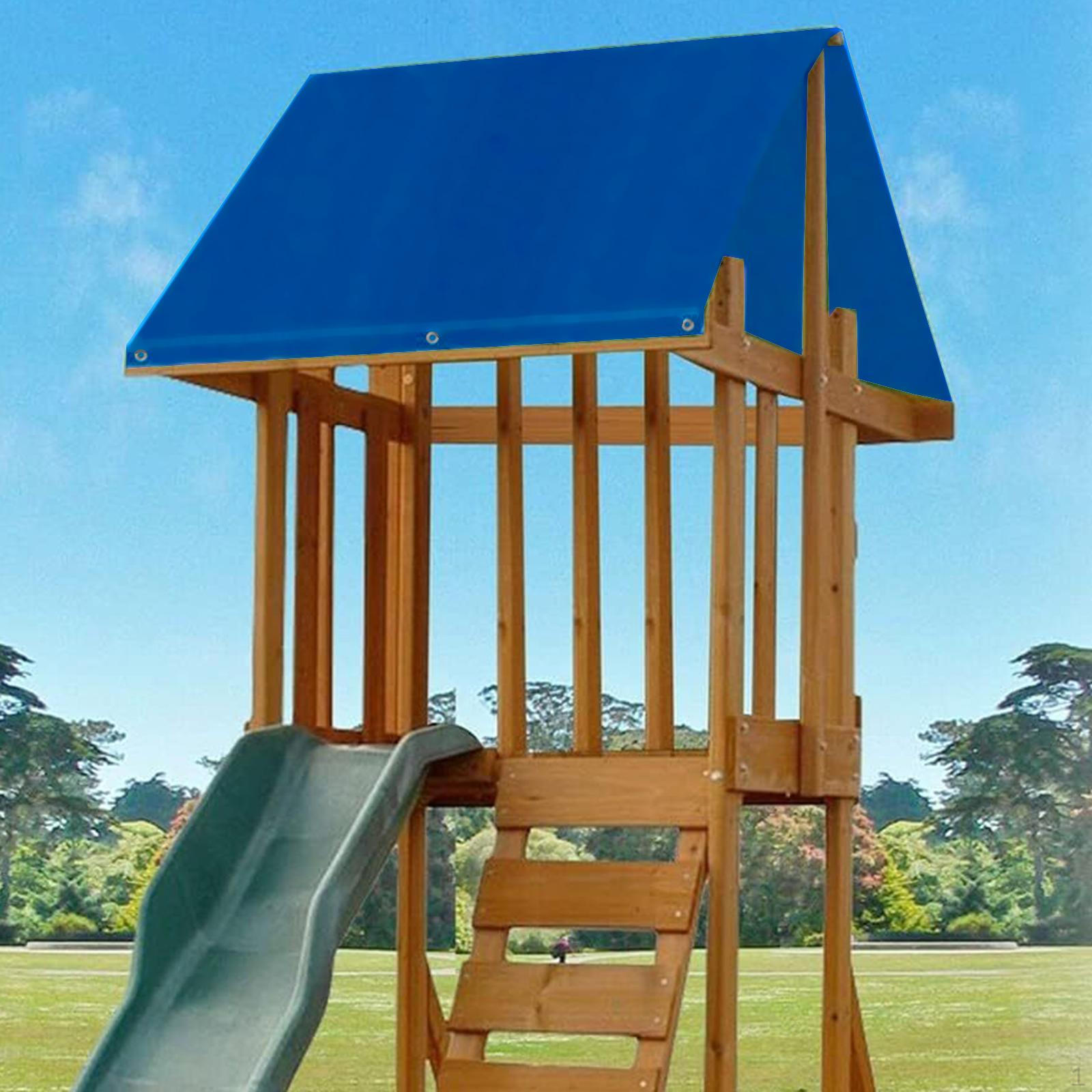 Outdoor Playground Roof Replacement Canopy Weatherproof Tarp Shade Sail for Yard синій
Outdoor Playground Roof Replacement Canopy Weatherproof Tarp Shade Sail for Yard синій