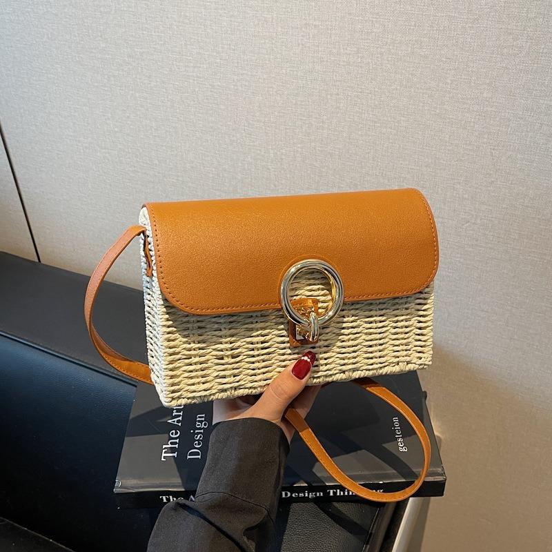 Seaside vacation woven bag women s new fashion small square bag casual versatile shoulder crossbody beach bag off білий колір
Seaside vacation woven bag women s new fashion small square bag casual versatile shoulder crossbody beach bag off білий колір