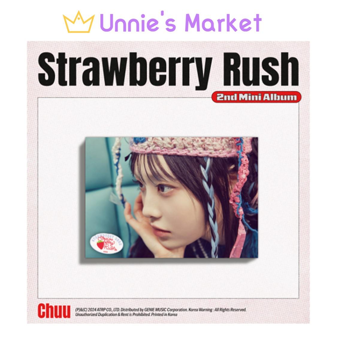 CHUU - Strawberry Rush STAYG АЛЬБОМ версия. + Бесплатный подарок STAYG ALBUM ver.
CHUU - Strawberry Rush STAYG АЛЬБОМ версия. + Бесплатный подарок STAYG ALBUM ver.