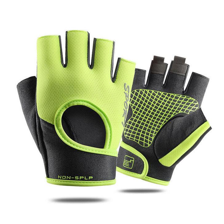 Cycling Sport Half Finger Gloves Breathable Anti slip MTB Bike Gloves Sweat Absorbing Elastic Fitness Training Gym Outdoor Glove M зелёный
Cycling Sport Half Finger Gloves Breathable Anti slip MTB Bike Gloves Sweat Absorbing Elastic Fitness Training Gym Outdoor Glove M зелёный