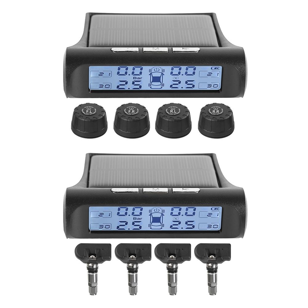Умная автомобильная система контроля давления в шинах TPMS, солнечный цифровой ЖК-дисплей, автоматическая охранная сигнализация, давление в шинах, 4 внутренних датчика
Умная автомобильная система контроля давления в шинах TPMS, солнечный цифровой ЖК-дисплей, автоматическая охранная сигнализация, давление в шинах, 4 внутренних датчика