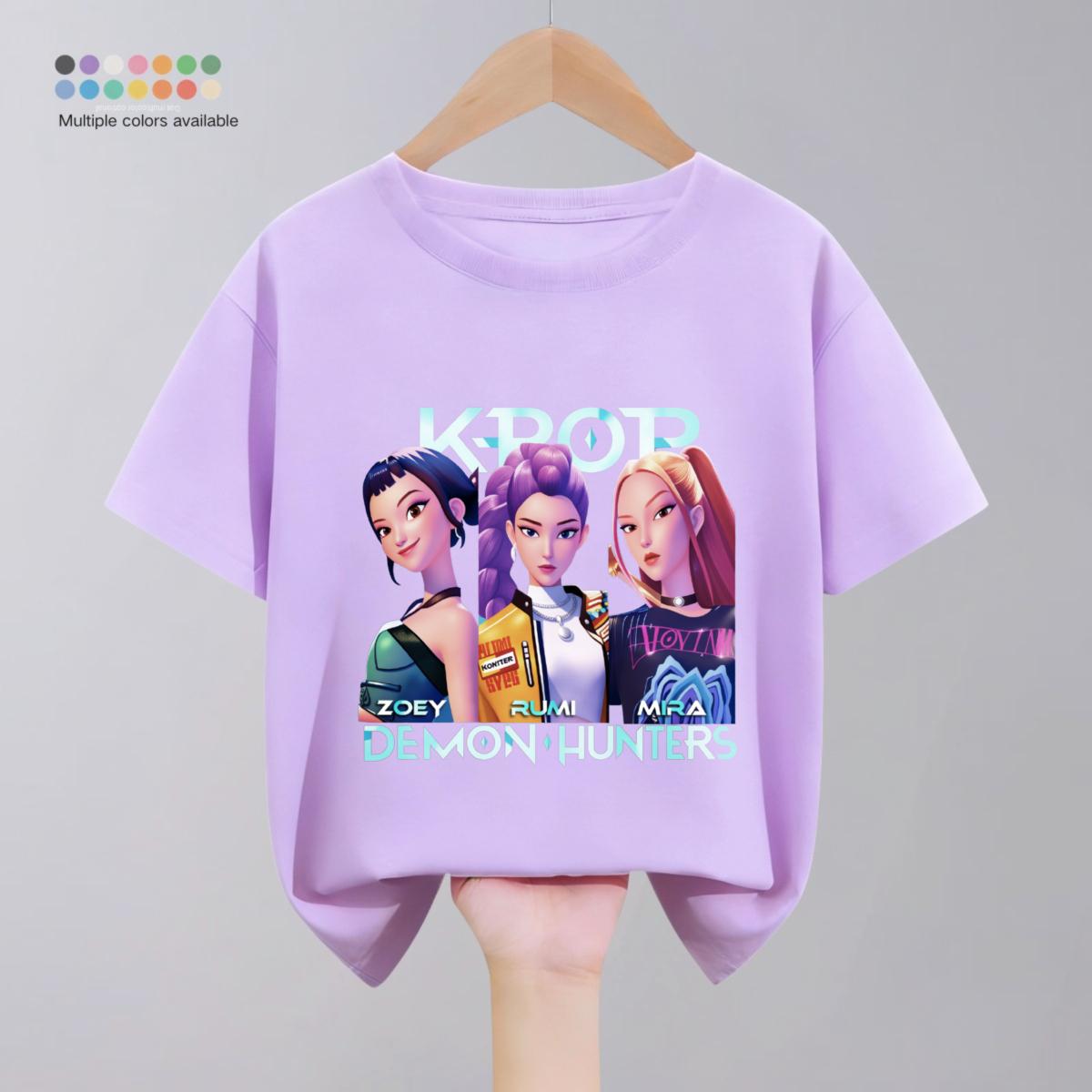 Kpop Охотники на демонов Детская одежда Футболки Летние Новая мода Популярные Топы с коротким рукавом Футболка Детская одежда Повседневные футболки 110
Kpop Охотники на демонов Детская одежда Футболки Летние Новая мода Популярные Топы с коротким рукавом Футболка Детская одежда Повседневные футболки 110