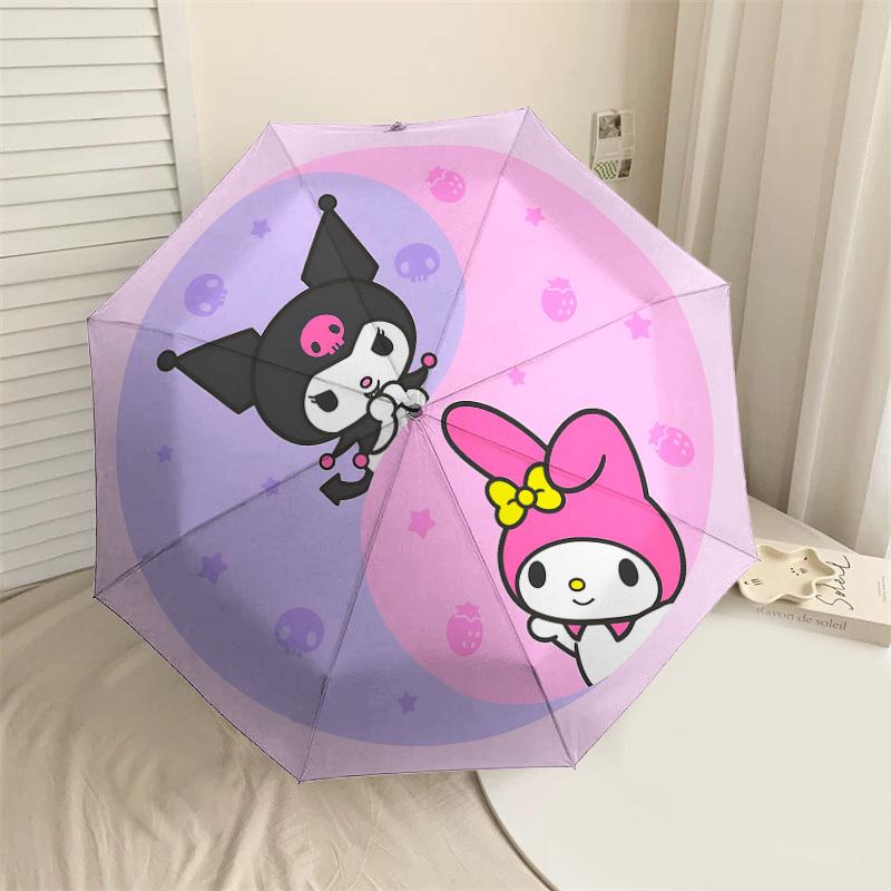 1PC Halloween My Melody Umbrella-8-Rib Reinforced, Automatic Open, Lightweight & Durable, Cute Fashion Accessory for Outdoor-P2628
1PC Halloween My Melody Umbrella-8-Rib Reinforced, Automatic Open, Lightweight & Durable, Cute Fashion Accessory for Outdoor-P2628