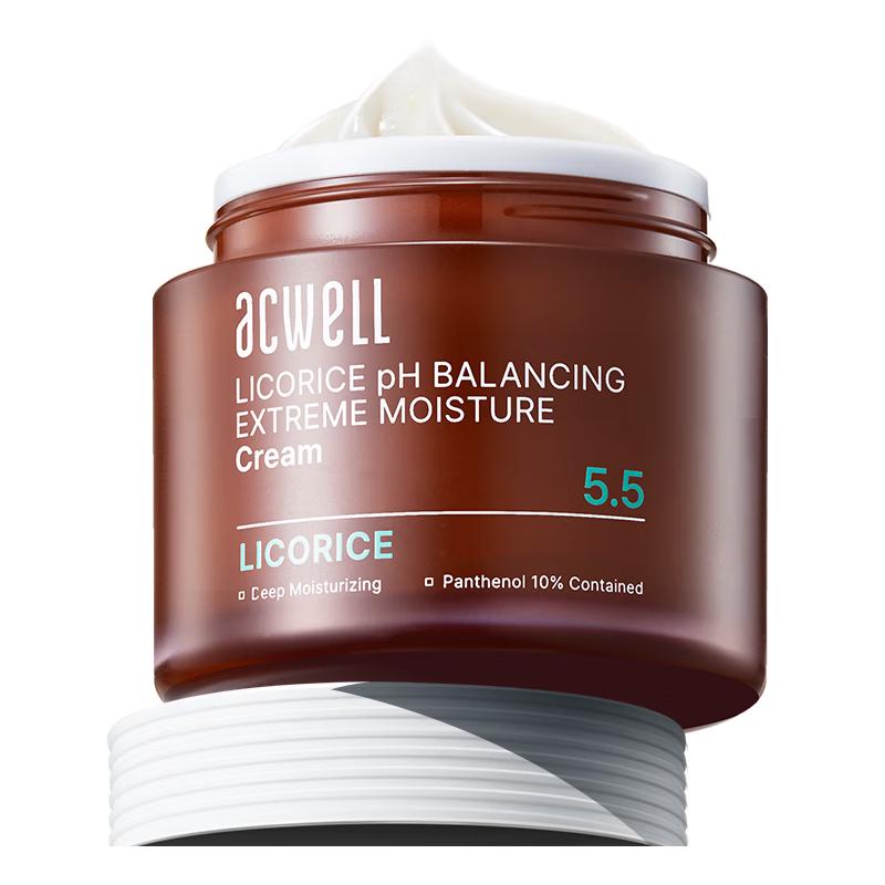 ACWELL Licorice pH Balancing Intense Moisturizing Face Cream 55ml Dry Skin
ACWELL Licorice pH Balancing Intense Moisturizing Face Cream 55ml Dry Skin