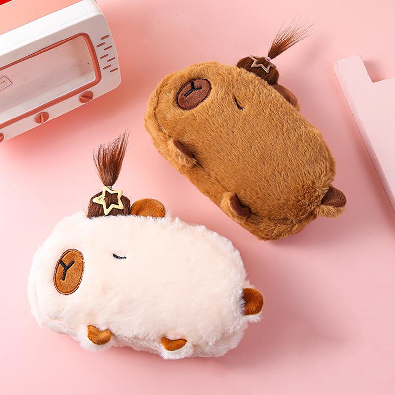 Большая вместительная плюшевая сумка для хранения Capybara, милый мультяшный пенал, канцелярская сумка, креативная косметичка, канцелярские принадлежности для студентов, подарки белый
Большая вместительная плюшевая сумка для хранения Capybara, милый мультяшный пенал, канцелярская сумка, креативная косметичка, канцелярские принадлежности для студентов, подарки белый