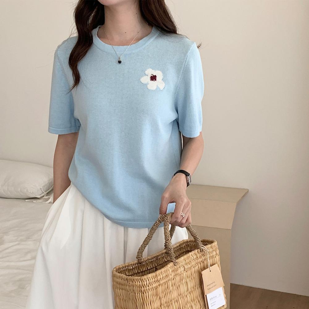 Women T-shirts Summer Tops Solid Short Sleeve Loose O-neck Korean Casual Ladies Shirts Harajuku Korean Woman Tshirts M
Women T-shirts Summer Tops Solid Short Sleeve Loose O-neck Korean Casual Ladies Shirts Harajuku Korean Woman Tshirts M
