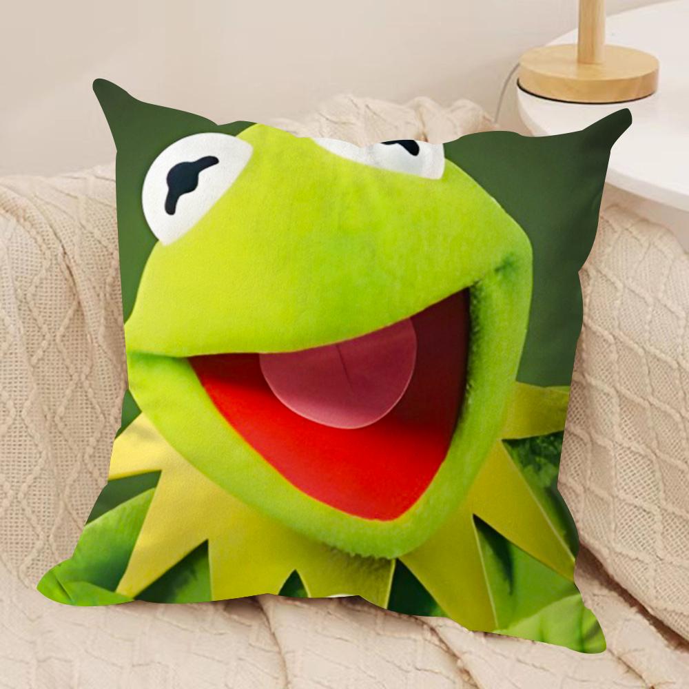 Funny KKermit the Frog Cushion Cover Soft Plush Fabric DoubleSided Printed Sofa Cushion Cover for All Seasons Home Decor Gift 40x40cm16x16in
Funny KKermit the Frog Cushion Cover Soft Plush Fabric DoubleSided Printed Sofa Cushion Cover for All Seasons Home Decor Gift 40x40cm16x16in