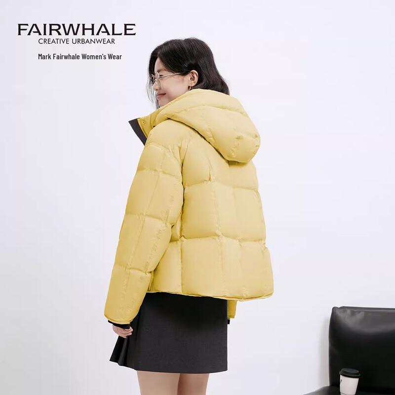 Mark Fairwhale Women s Color Block Hooded Short Down Jacket M (110-130 catties)
Mark Fairwhale Women s Color Block Hooded Short Down Jacket M (110-130 catties)