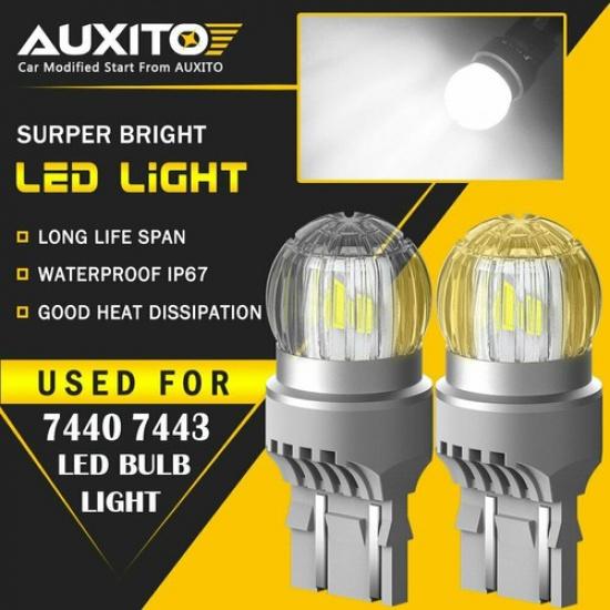 AUXITO 7443 7444 7440 LED Bulbs Backup Brake Light Lamp White Super Bright LN
AUXITO 7443 7444 7440 LED Bulbs Backup Brake Light Lamp White Super Bright LN