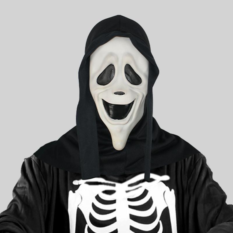 Жахлива маска обличчя «Крик» для Хелловінських вечірок та костюмованих заходів у моторошному дизайні Grinning Mask
Жахлива маска обличчя «Крик» для Хелловінських вечірок та костюмованих заходів у моторошному дизайні Grinning Mask